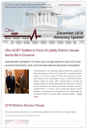 Dec 2018 Advocacy Update Thumb Dec 2018 Advocacy Update Thumb